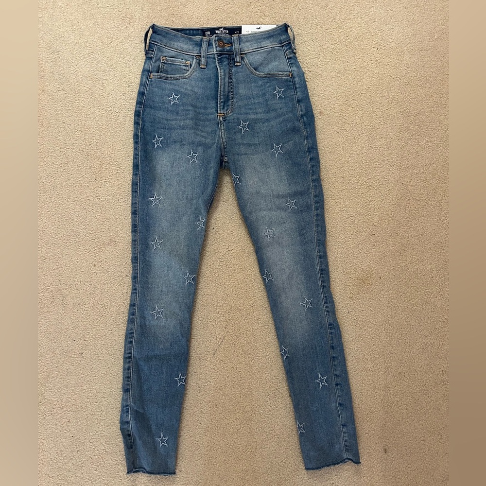 Cropped Star Jeans